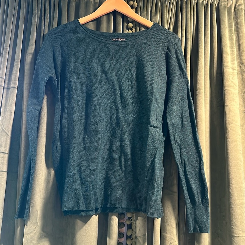 Teal AE Amazingly Soft Sweater